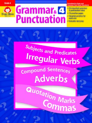 cover image of Grammar & Punctuation, Grade 4